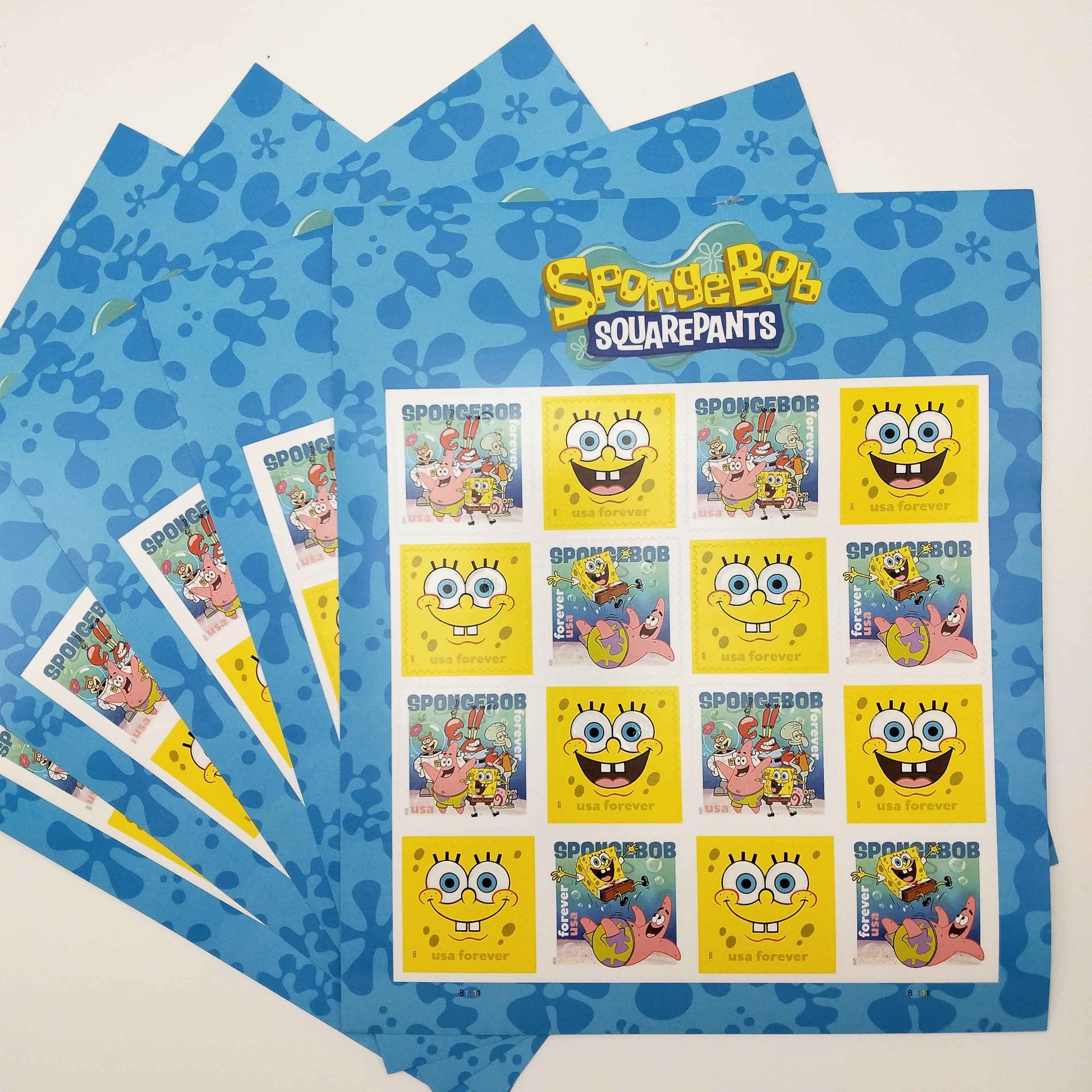 SpongeBob Squarepants Stamps 80pcs