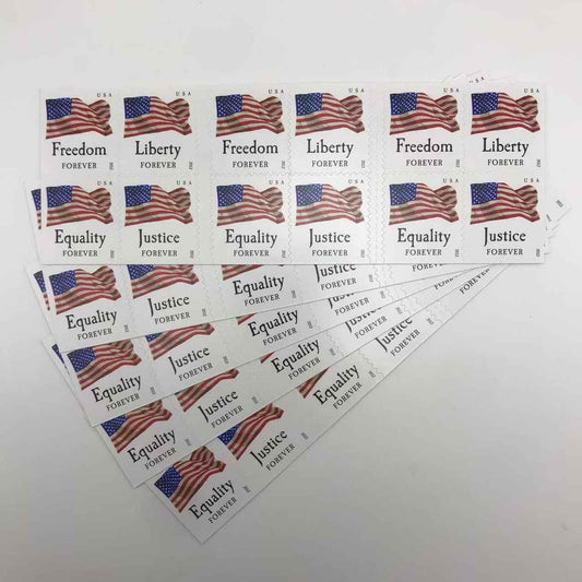 2012 Four Flags Forever Stamp 100pcs