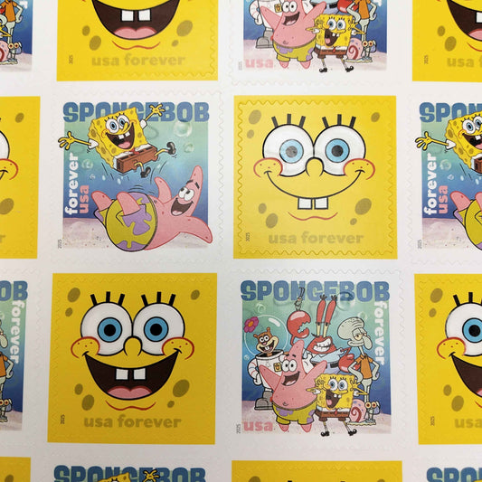SpongeBob Squarepants Stamps 80pcs