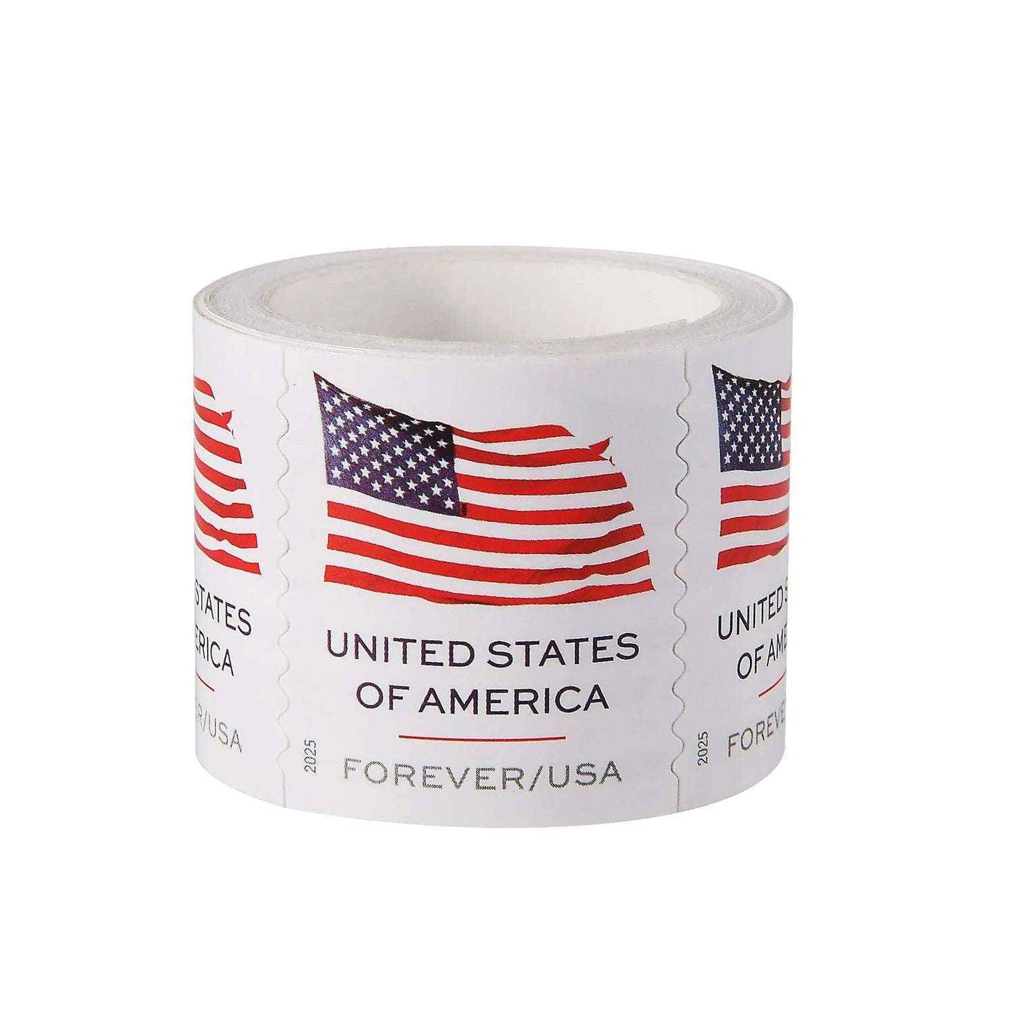 Flag 2025 Forever Stamps Roll