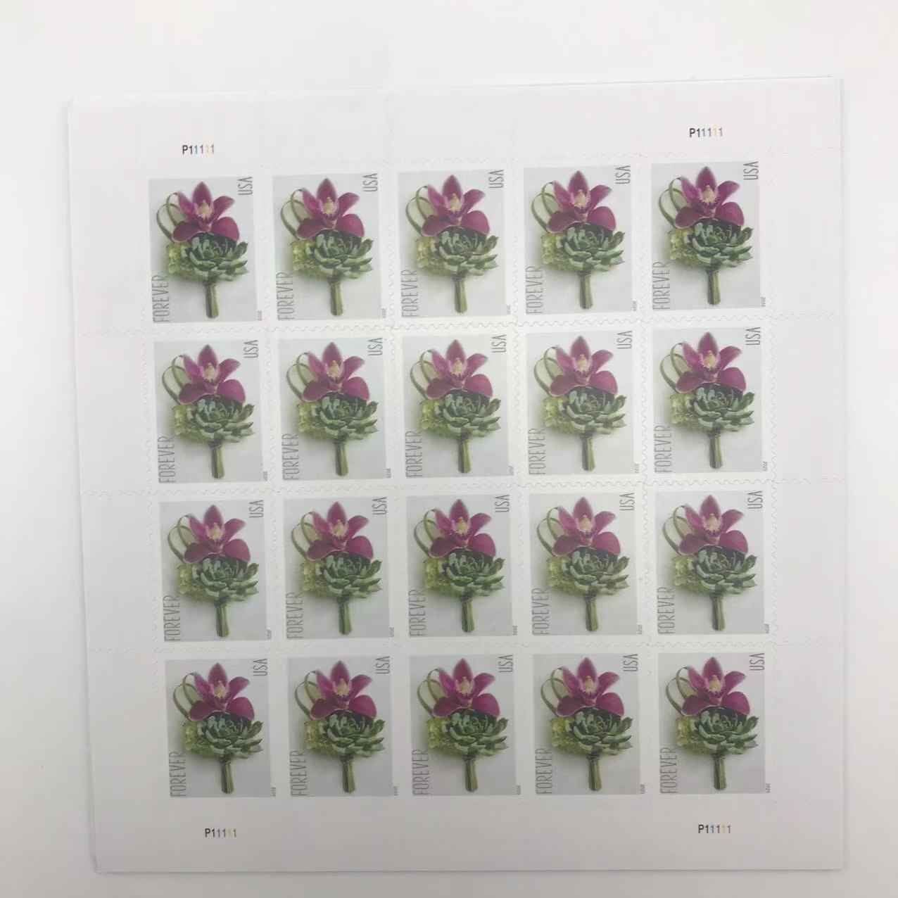 2020 Contemporary Boutonniere Forever Stamps 100pcs