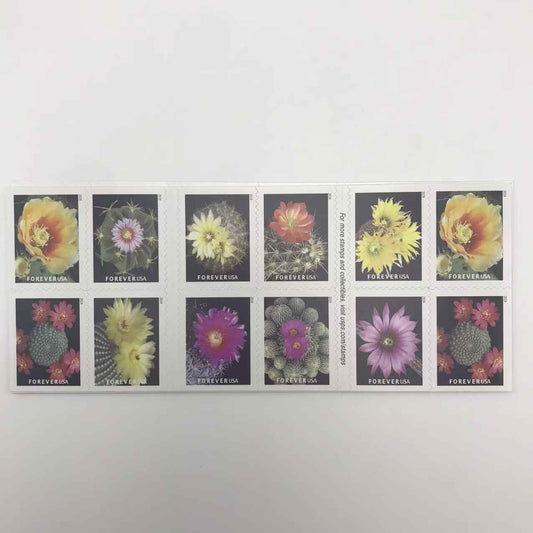 2019Cactus Flowers Forever Stamps 100 pcs