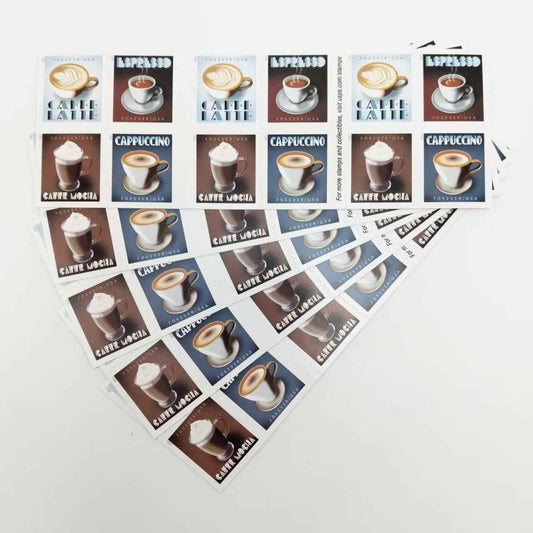 Espresso Drinks 2021 Forever Stamps 100pcs