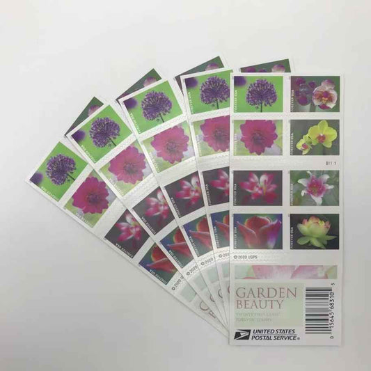 2021 Garden Beauty Forever Stamps 100pcs