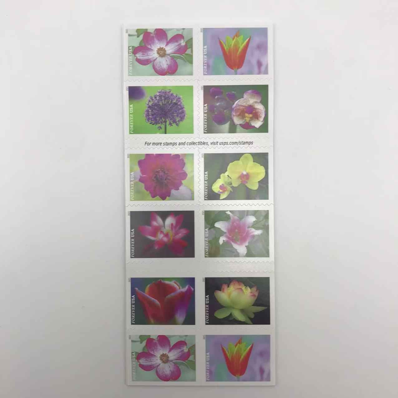 2021 Garden Beauty Forever Stamps 100pcs