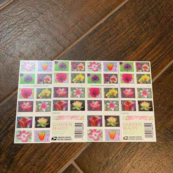 2021 Garden Beauty Forever Stamps 100pcs