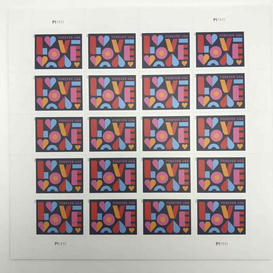 Love 2021 Forever Stamps
