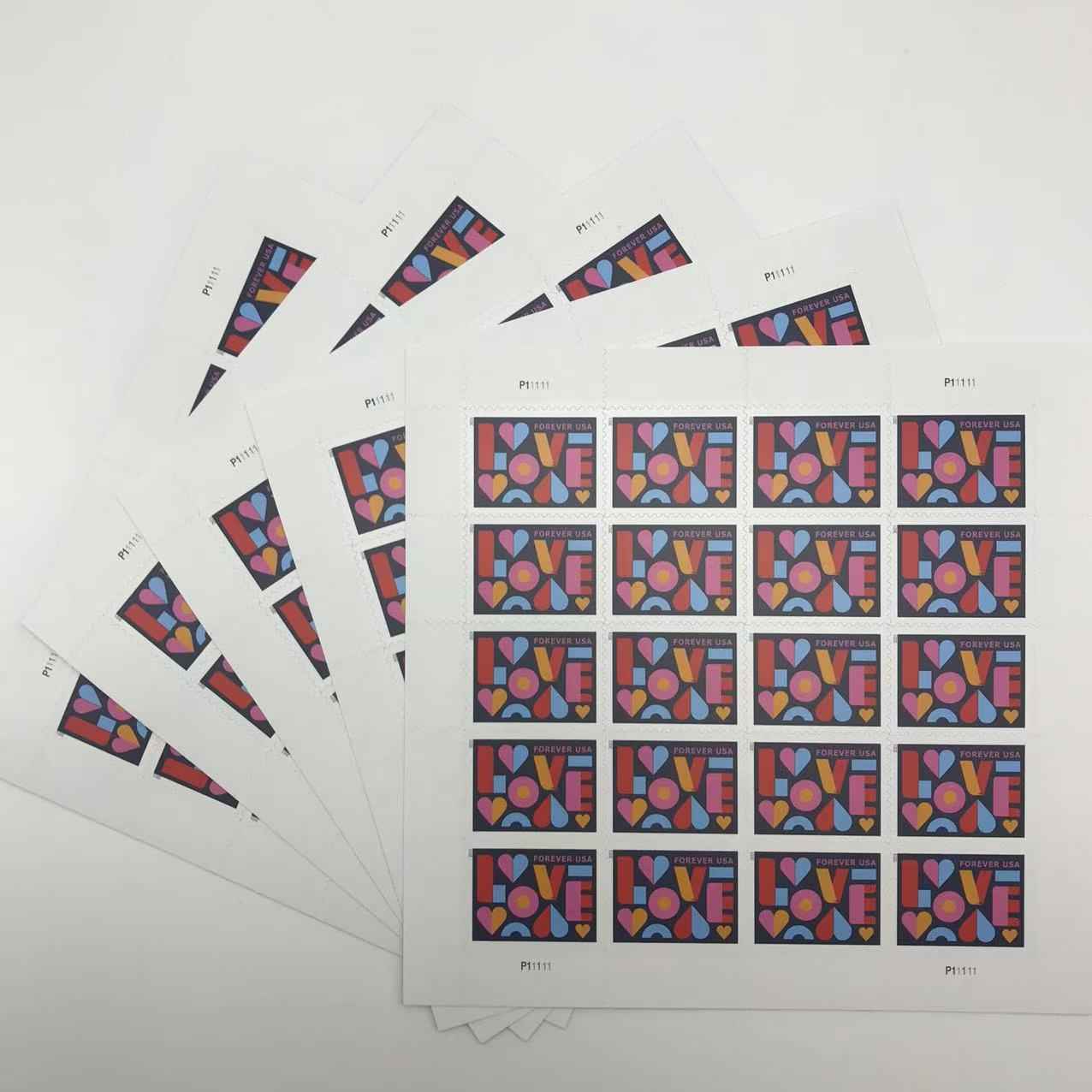 Love 2021 Forever Stamps