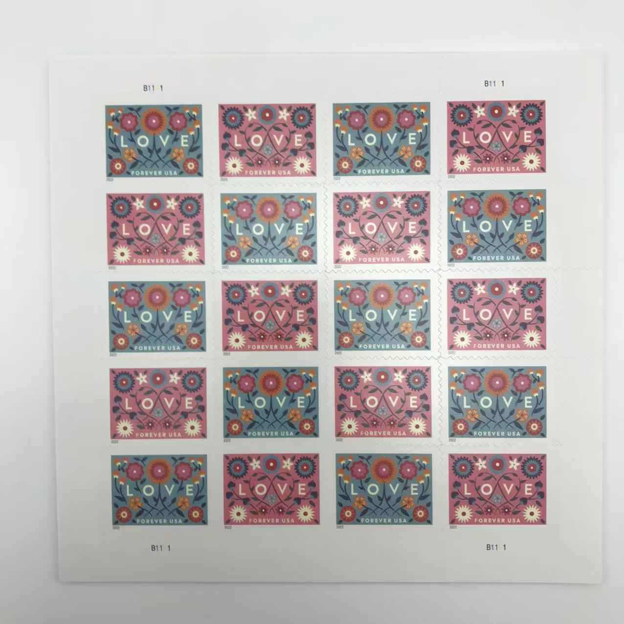 Love 2022 Forever Stamps