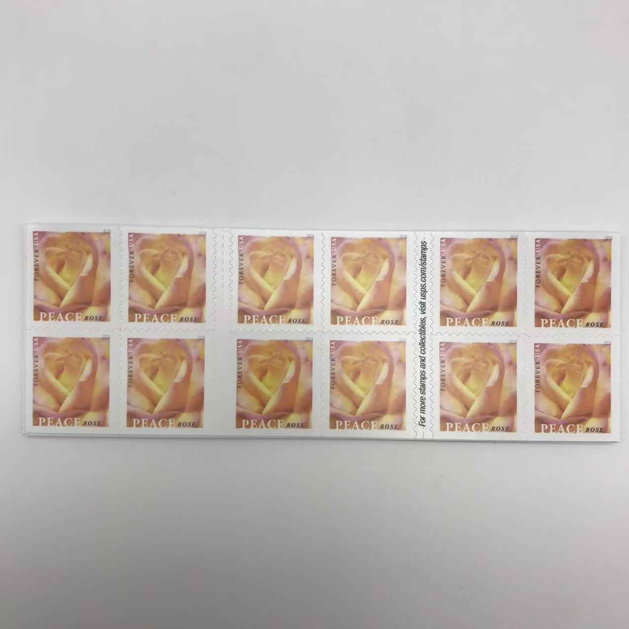 2018 Peace Rose Forever Stamps 100pcs