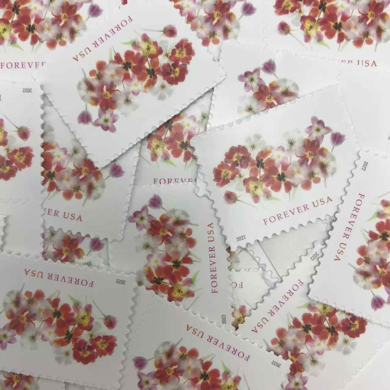 2022 Flower tulip garden Forever Stamps