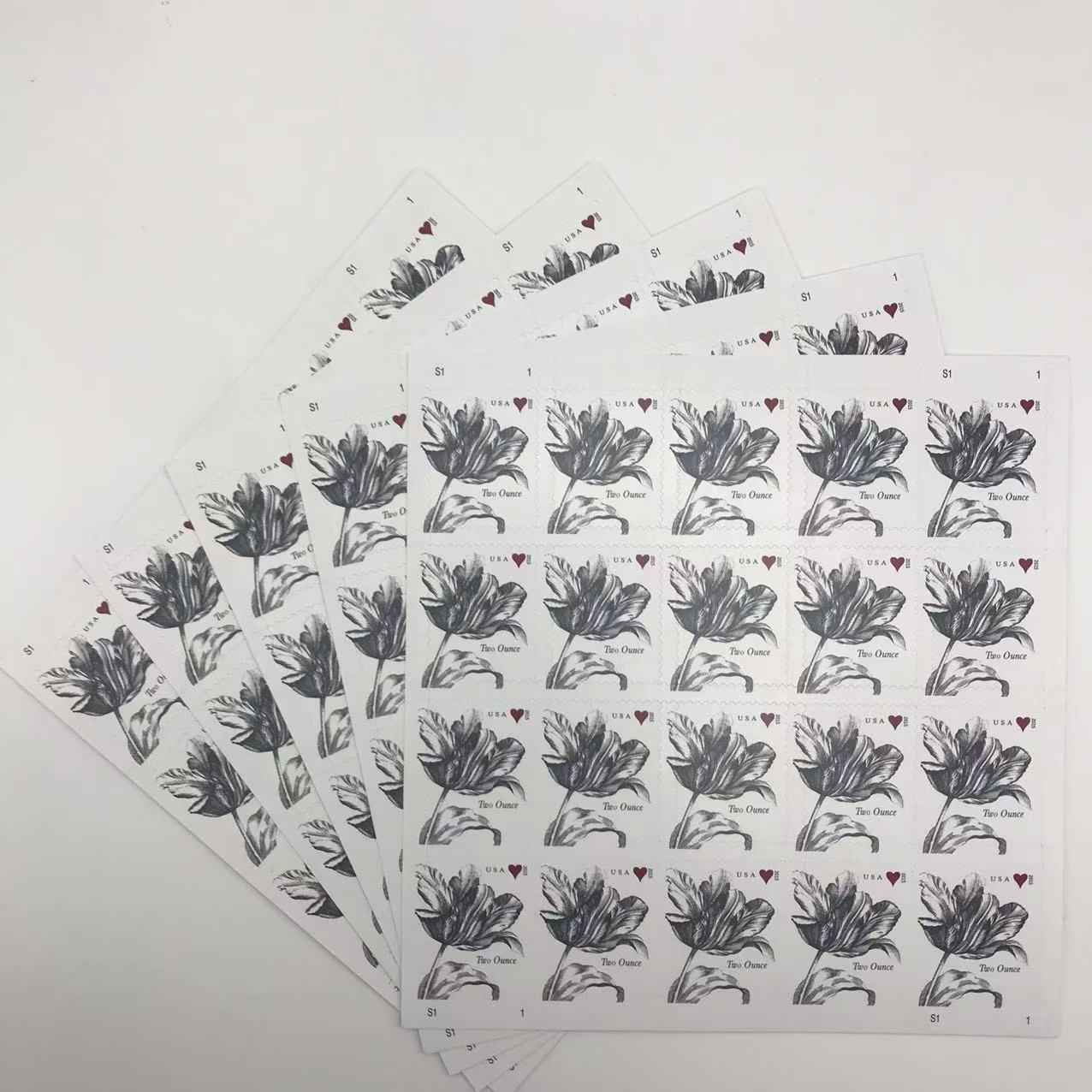 2015 Vintage Tulip Stamps Two-Ounce