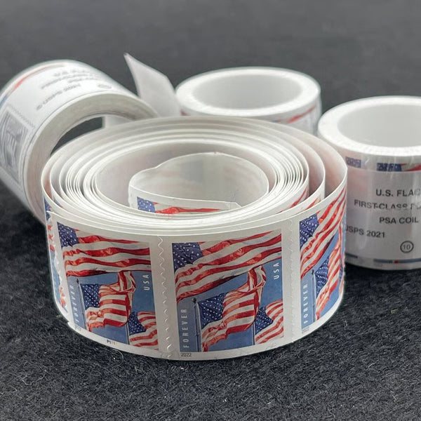 2022 Flag Stamps Rolls 100pcs