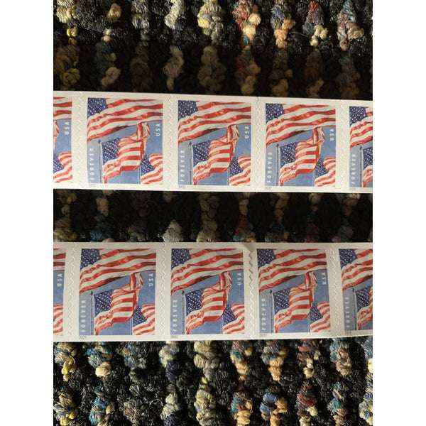 2022 Flag Stamps Rolls 100pcs