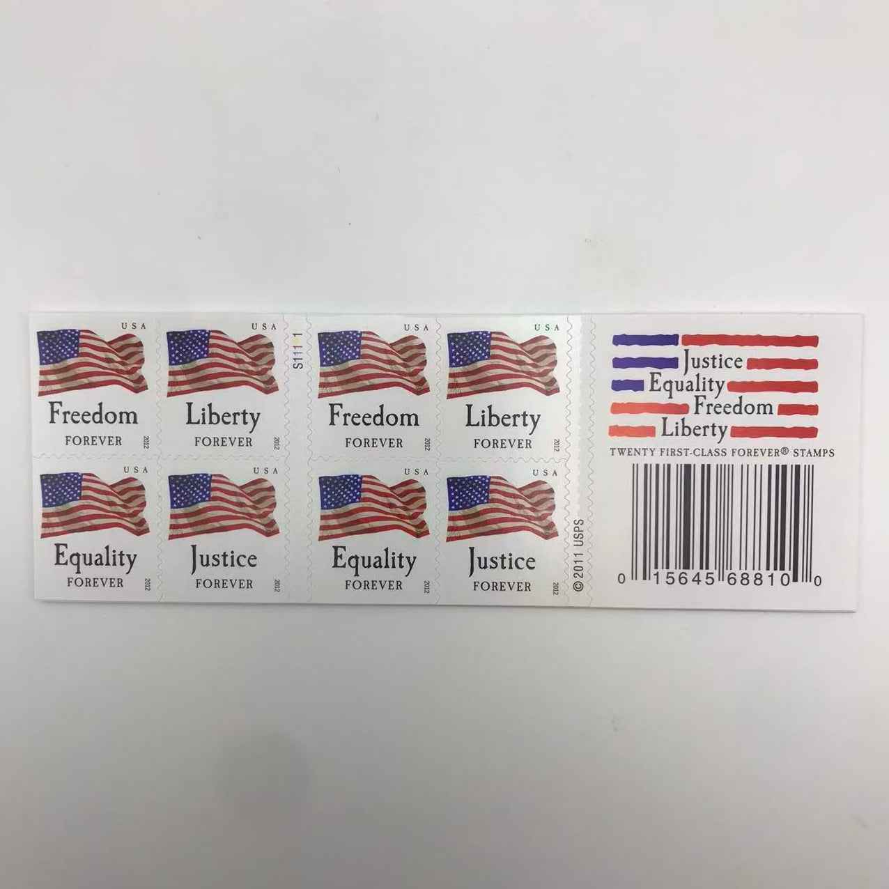 2012 Four Flags Forever Stamp 100pcs