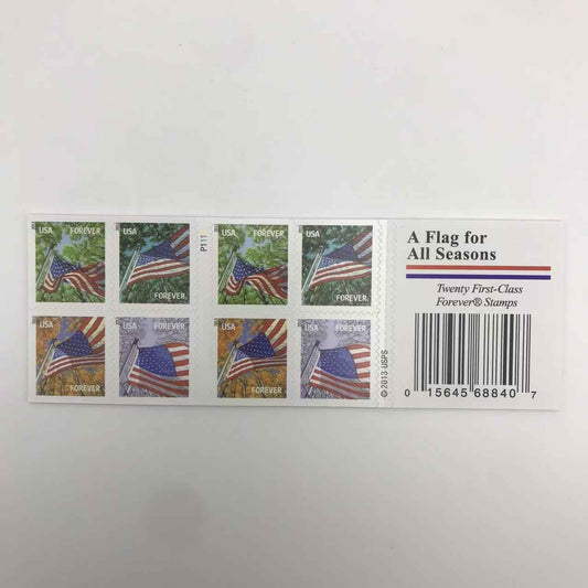 2013 Flag for Seasons Stamp 100 pcs