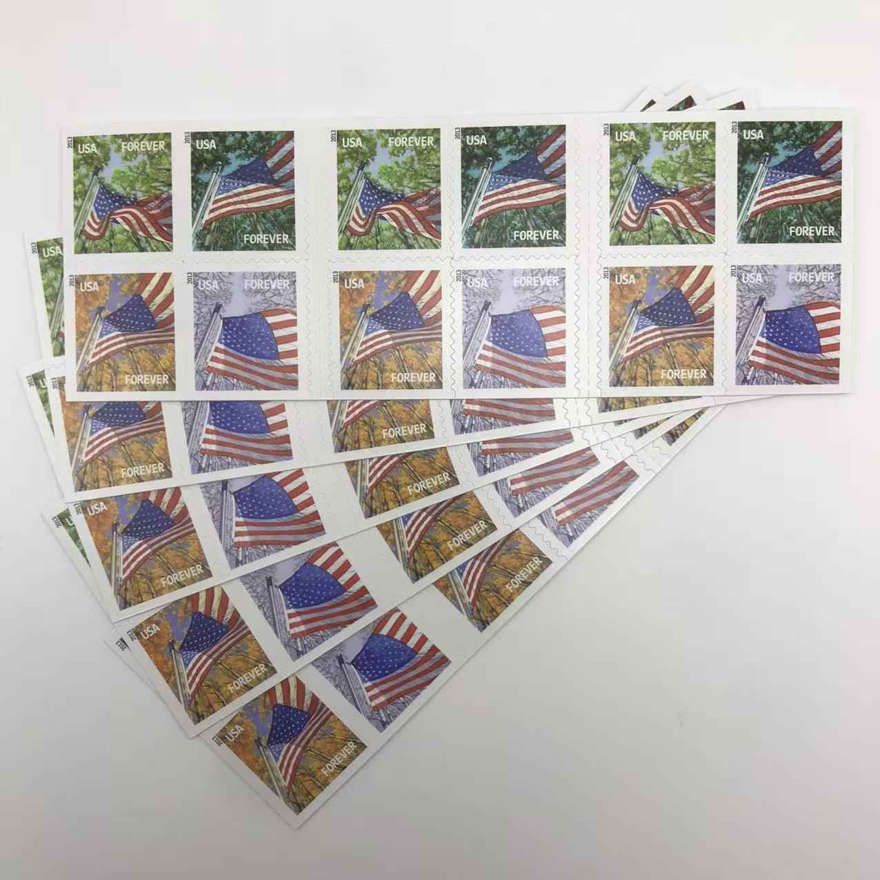 2013 Flag for Seasons Stamp 100 pcs