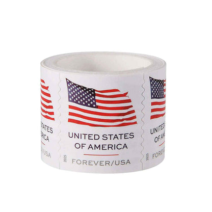 Flag 2025 Forever Stamps Roll