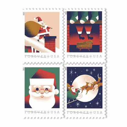 2021 From St. Nicks Christmas Forever Stamps 100pcs