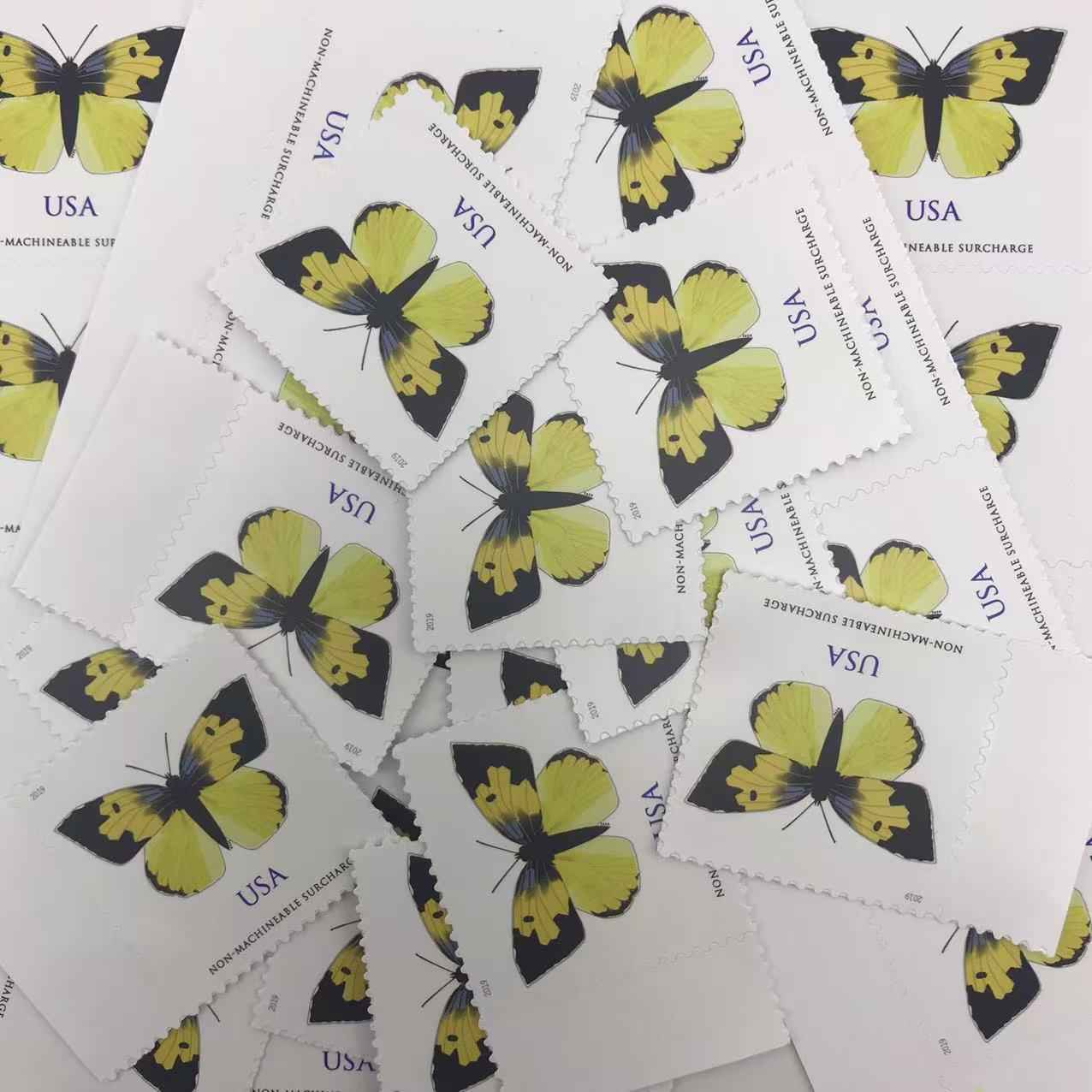 2019 California Butterfly Stamps 100pc