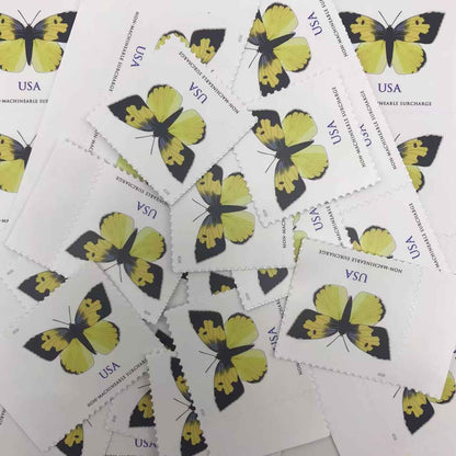 2019 California Butterfly Stamps 100pc