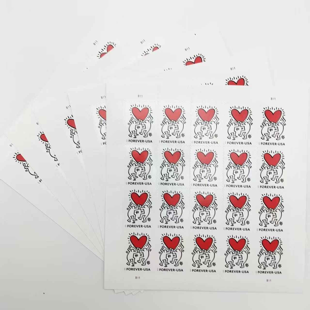 LOVE 2025 Forever Stamps 100pcs