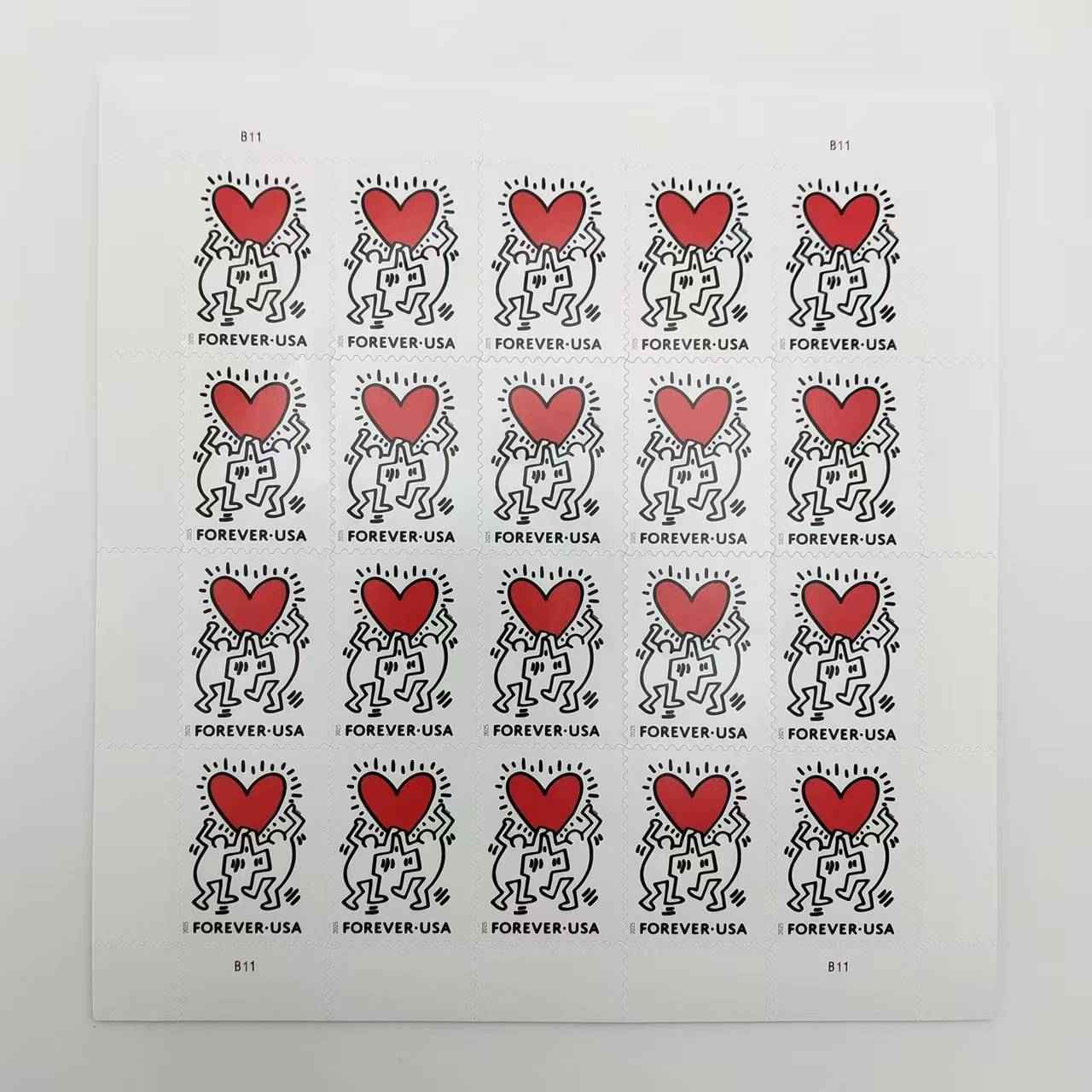 LOVE 2025 Forever Stamps 100pcs
