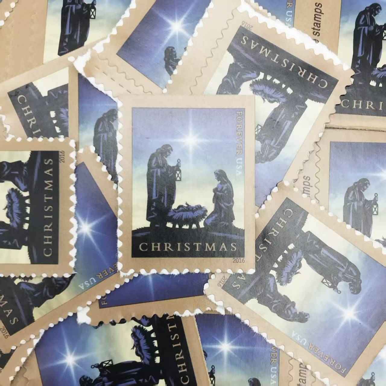 Nativity Stamps 2016 Forever Stamps 100 pcs
